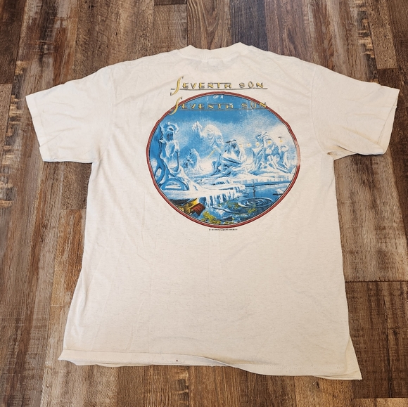 Rare Vintage 1988 Iron Maiden T-Shirt Seventh Son of a Seventh Son - Picture 7 of 10